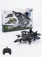 RC Fighter Drone Jet – 2.4GHz Remote Control Quadcopter with 6-Axis Gyro & LED Lights