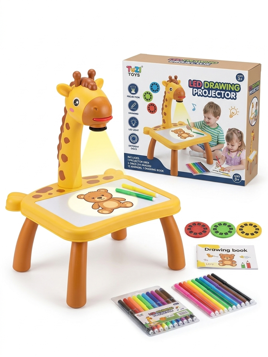 Led Projector Art Drawing Table For Kids
