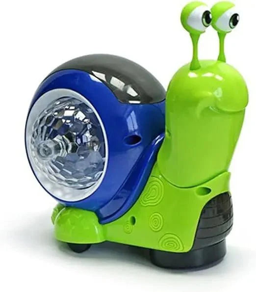Interactive Musical Crawling Snail Toy for Kids