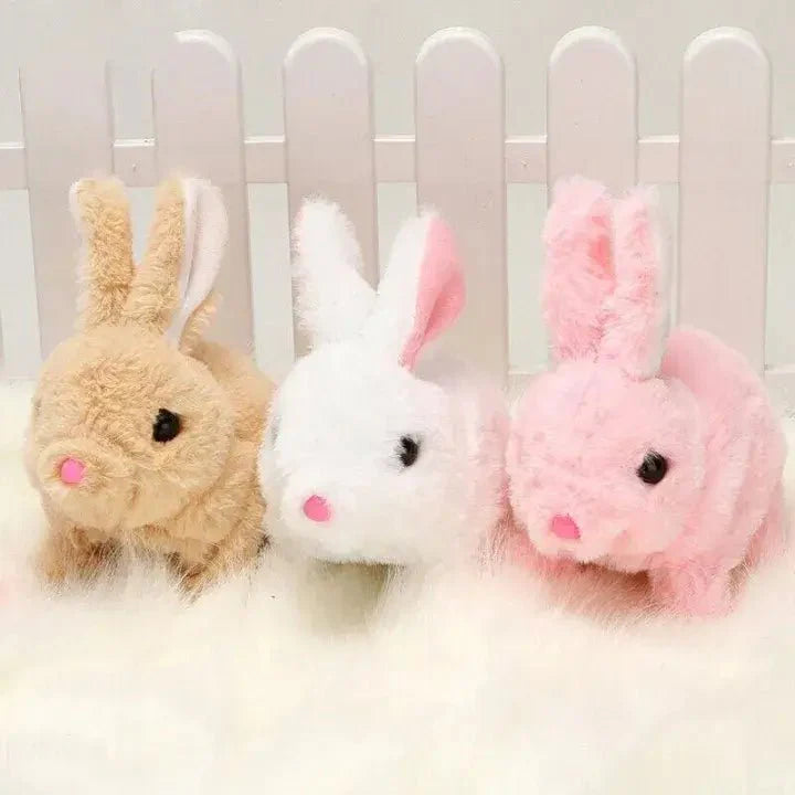 Bunny Hop Plush Rabbit Toy with Sound & Motion