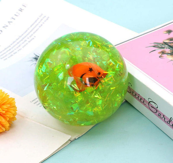 LED Flashing Bouncy Ball for Kids