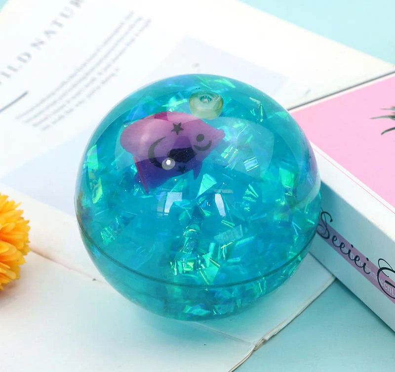 LED Flashing Bouncy Ball for Kids