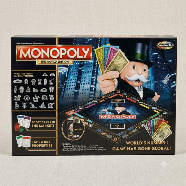 Monopoly World Edition Board Game