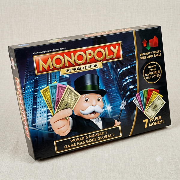 Monopoly World Edition Board Game