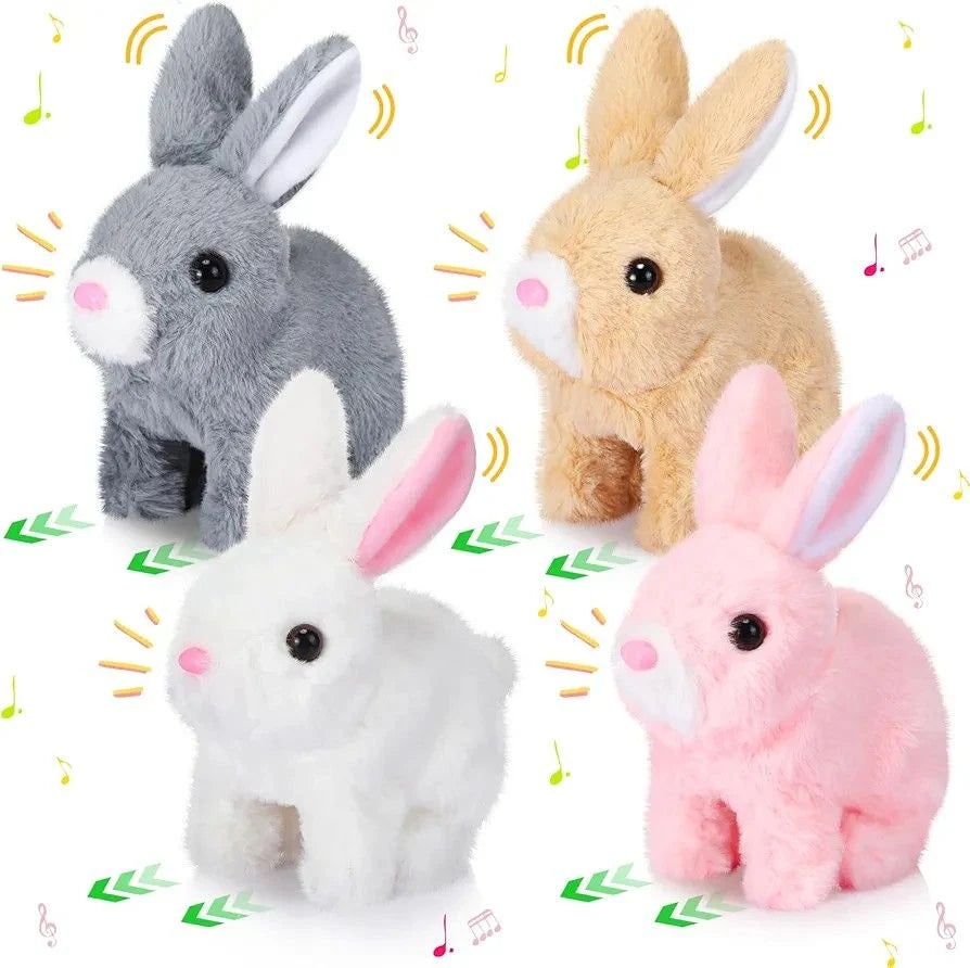 Bunny Hop Plush Rabbit Toy with Sound & Motion