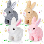 Bunny Hop Plush Rabbit Toy with Sound & Motion